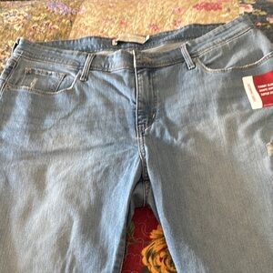Levi's Blue Straight Leg Jeans Classic Denim Style